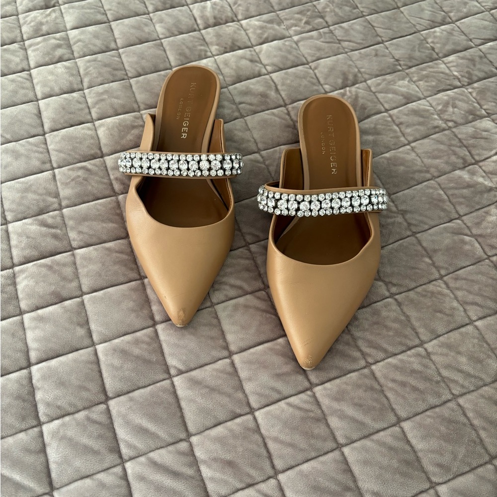 Kurt Geiger Embellished Mules Size 40